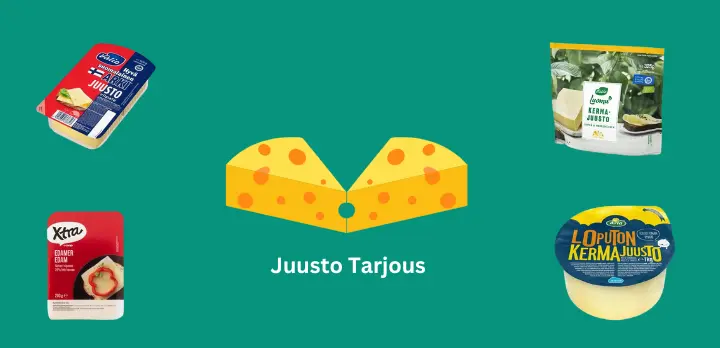 juusto tarjous s-market