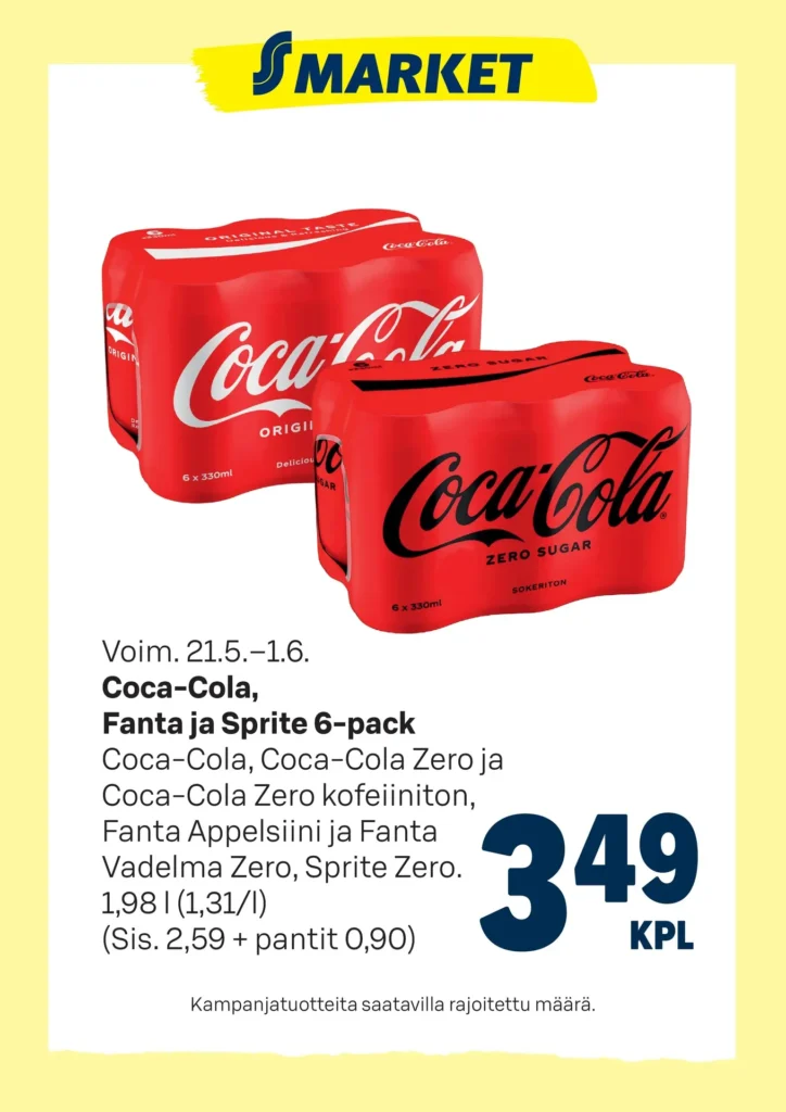 S-market limut tarjous 21.5.-1.6.2025